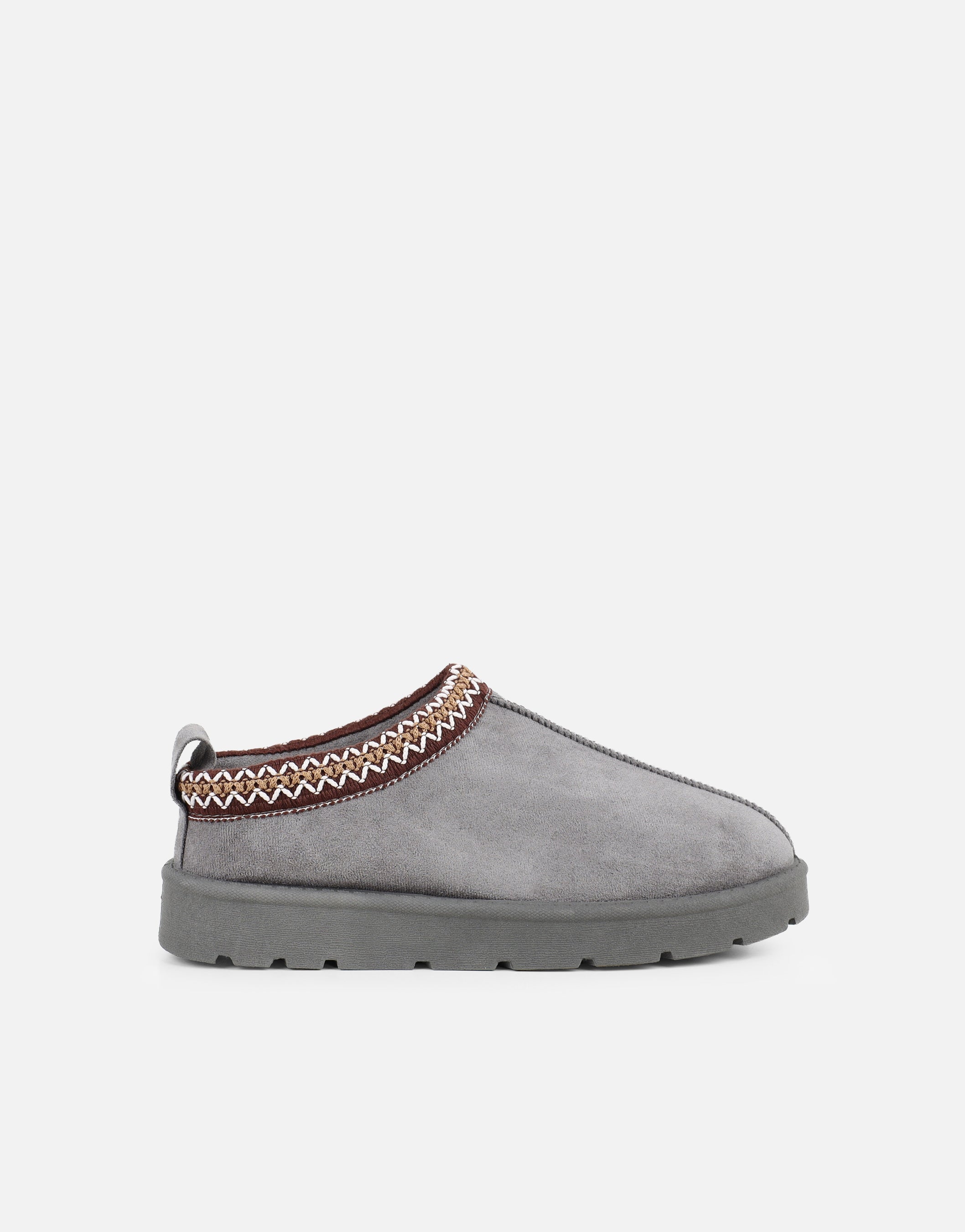 Cally Grey Slippers