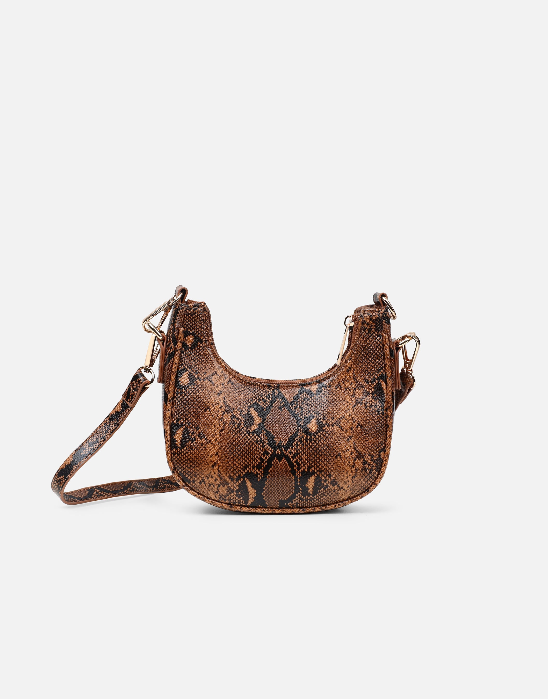 Caryn Brown Faux Snake Effect Mini Cross Body Bag