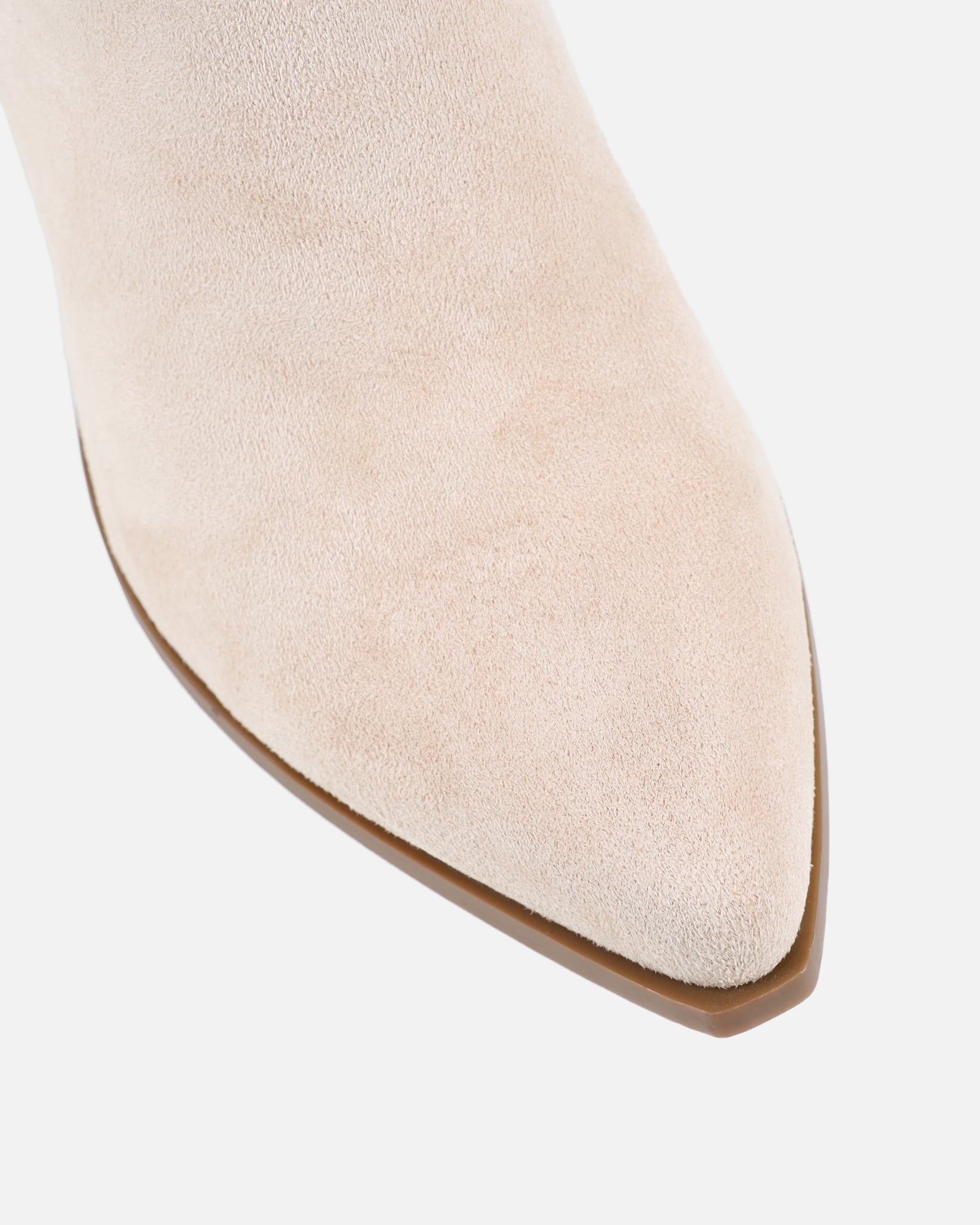 Carter Beige Western Cowboy Boots