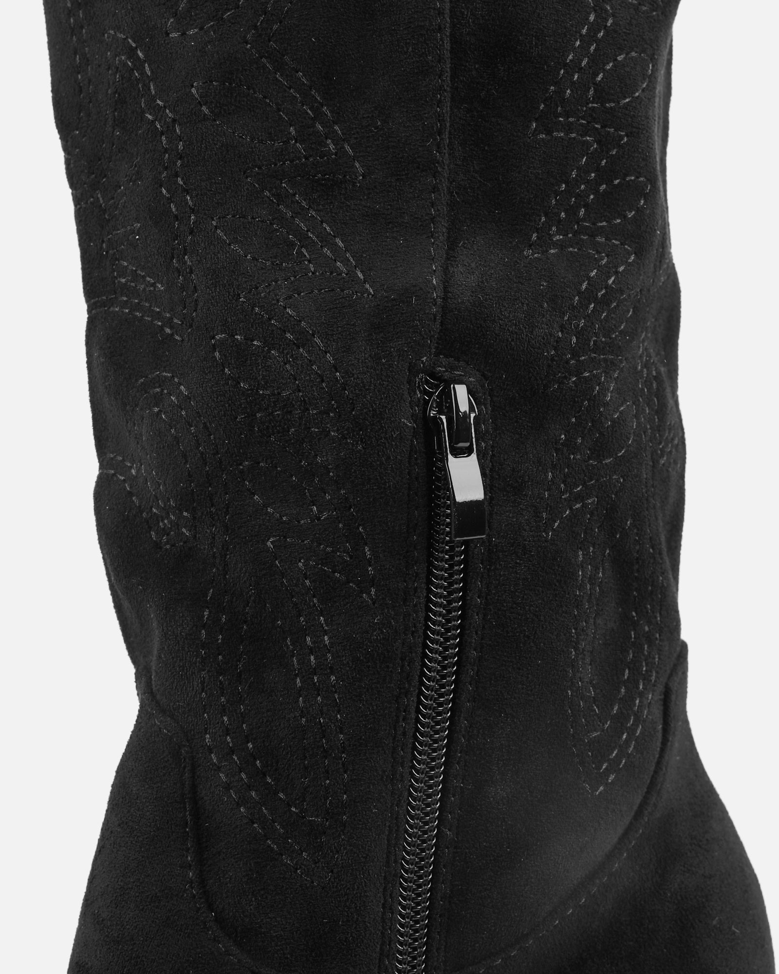 Carter Black Western Cowboy Boots