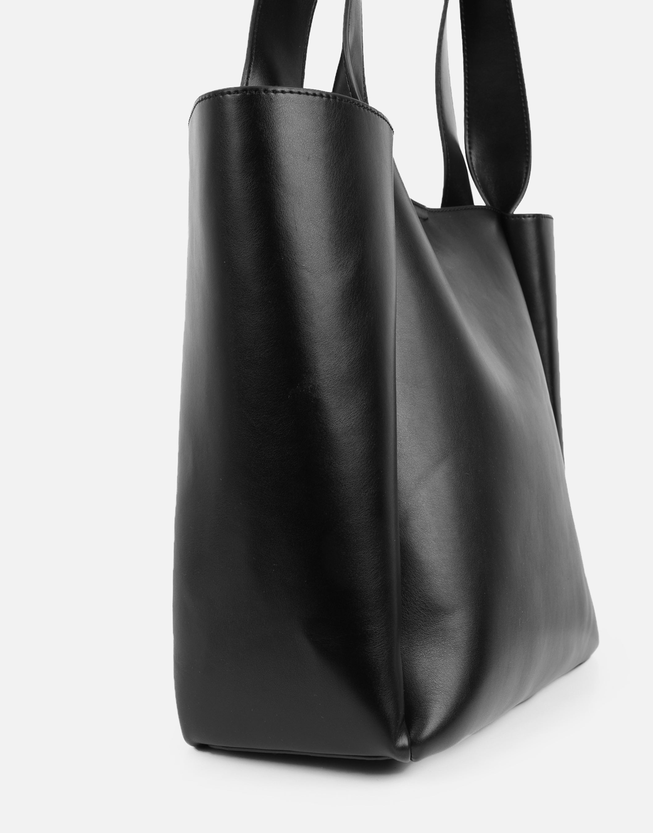 Sally Large Black Tote Bag