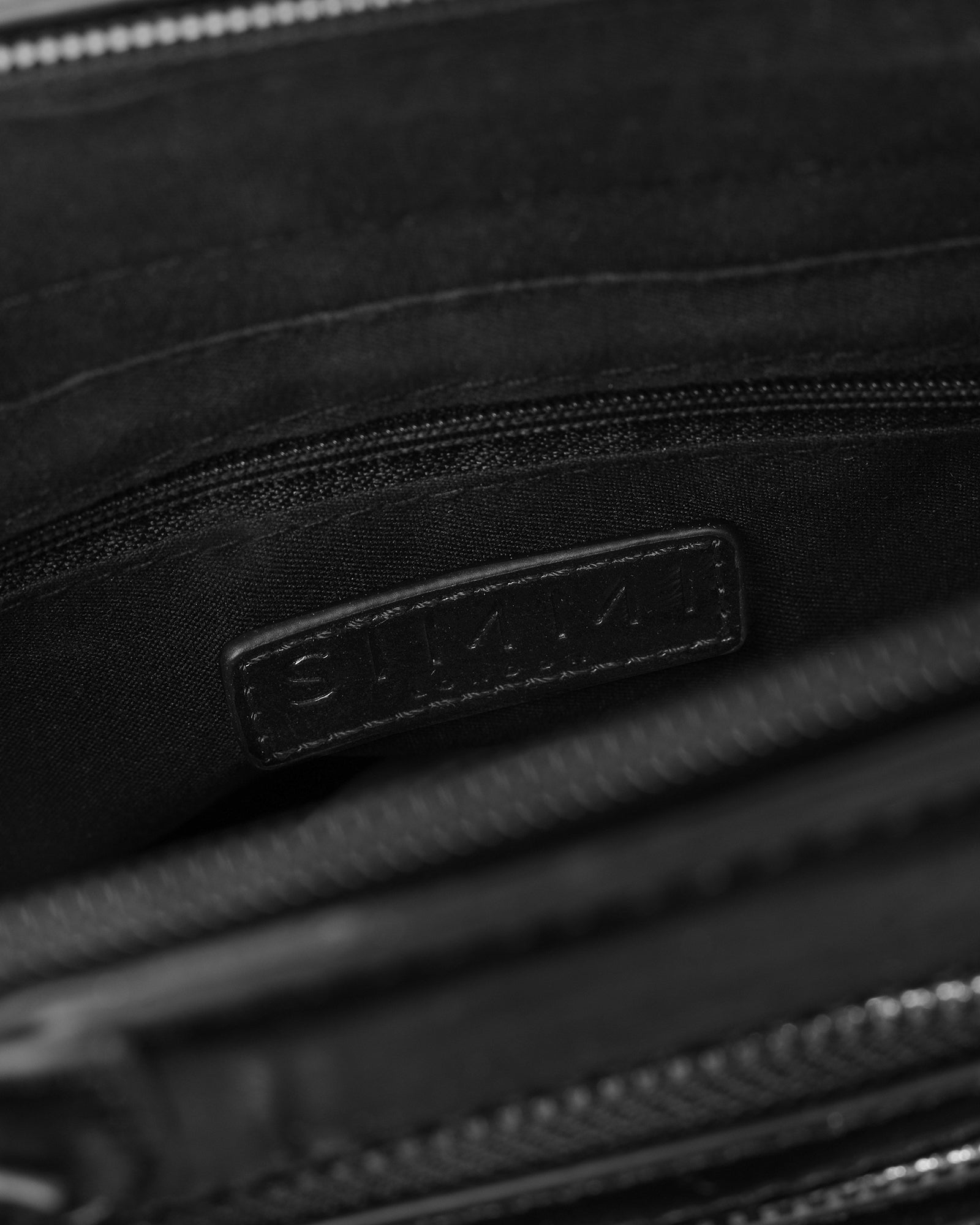 Adina Black Stud Detail Handbag