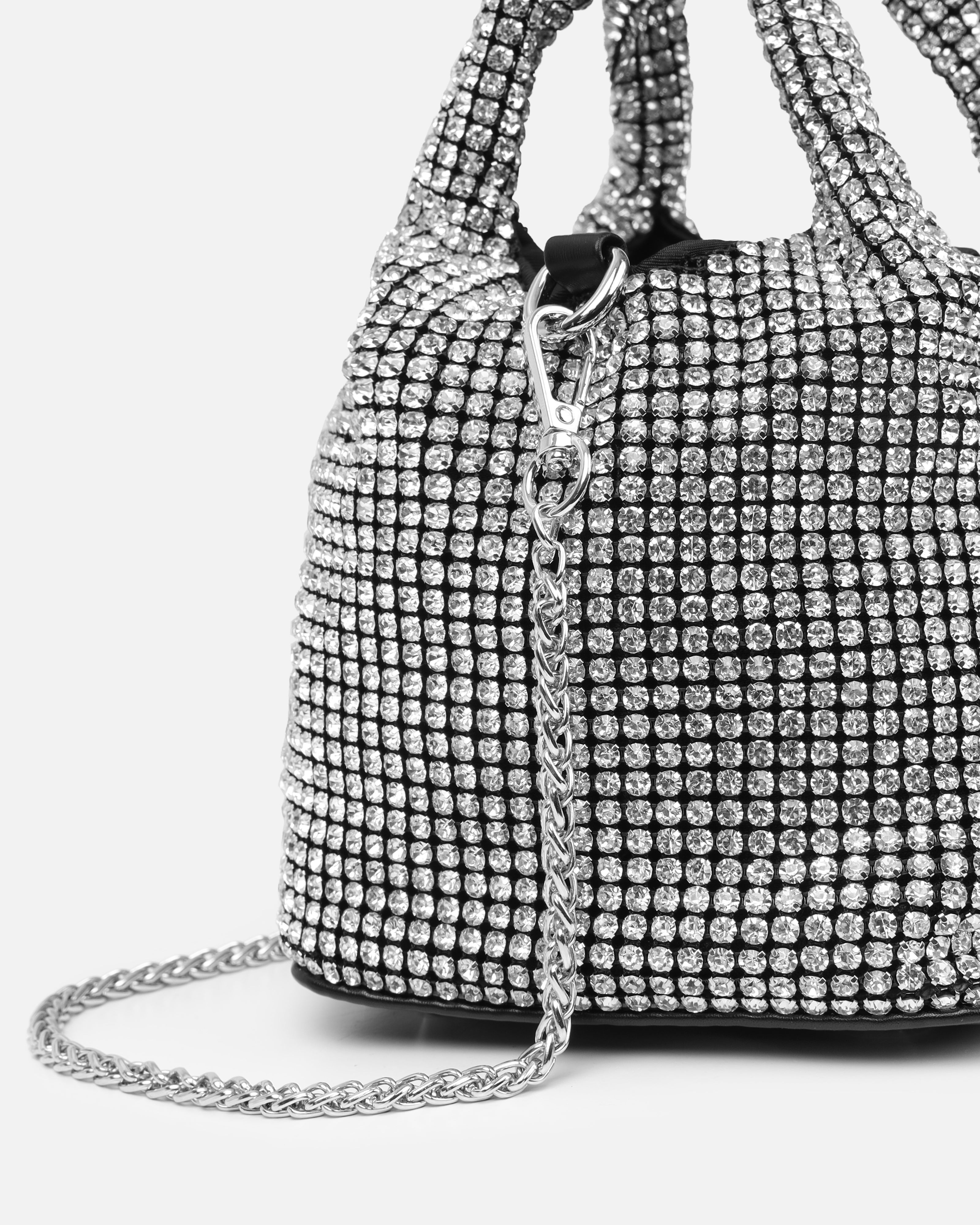 Alitta Silver Diamante Grab Bag