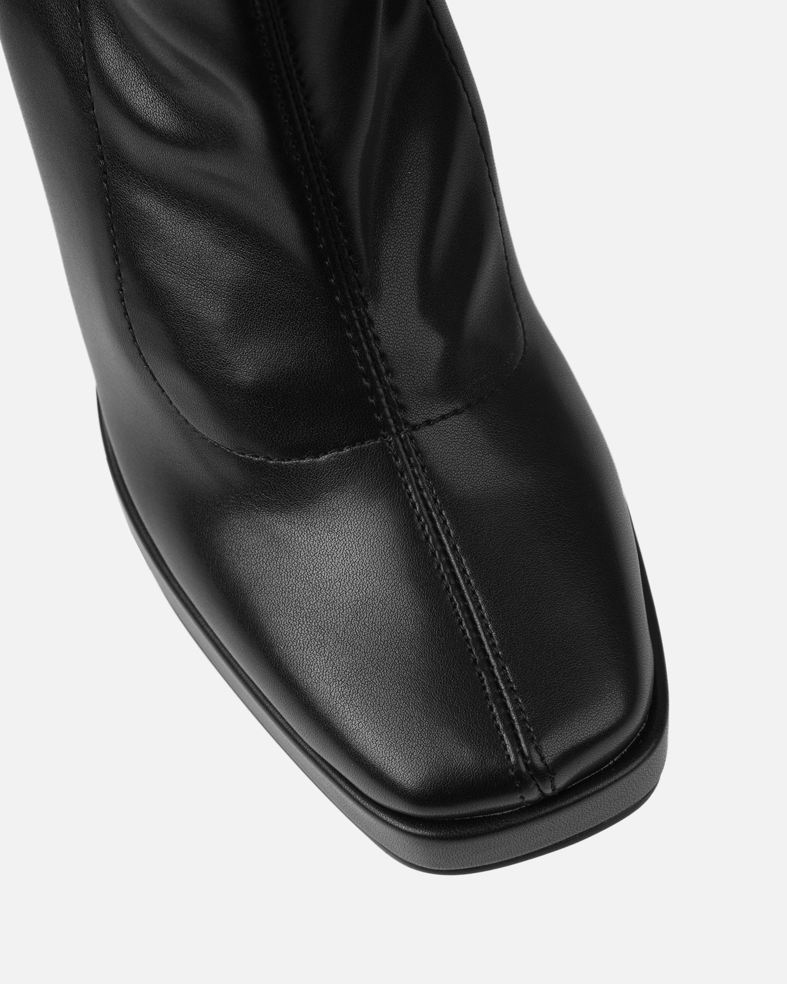 Bishop Black Stretch Platform Boots