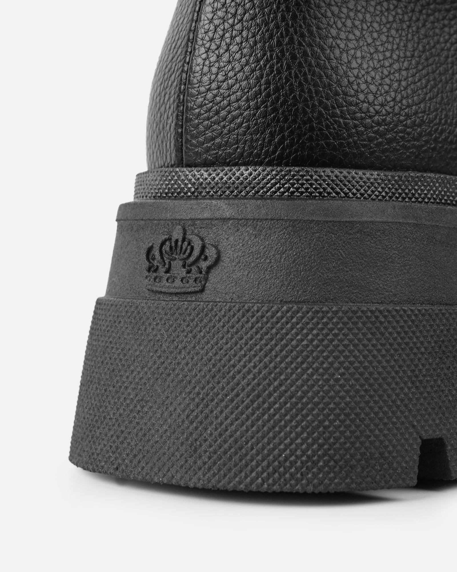 Candace Black Chunky Ankle Boots