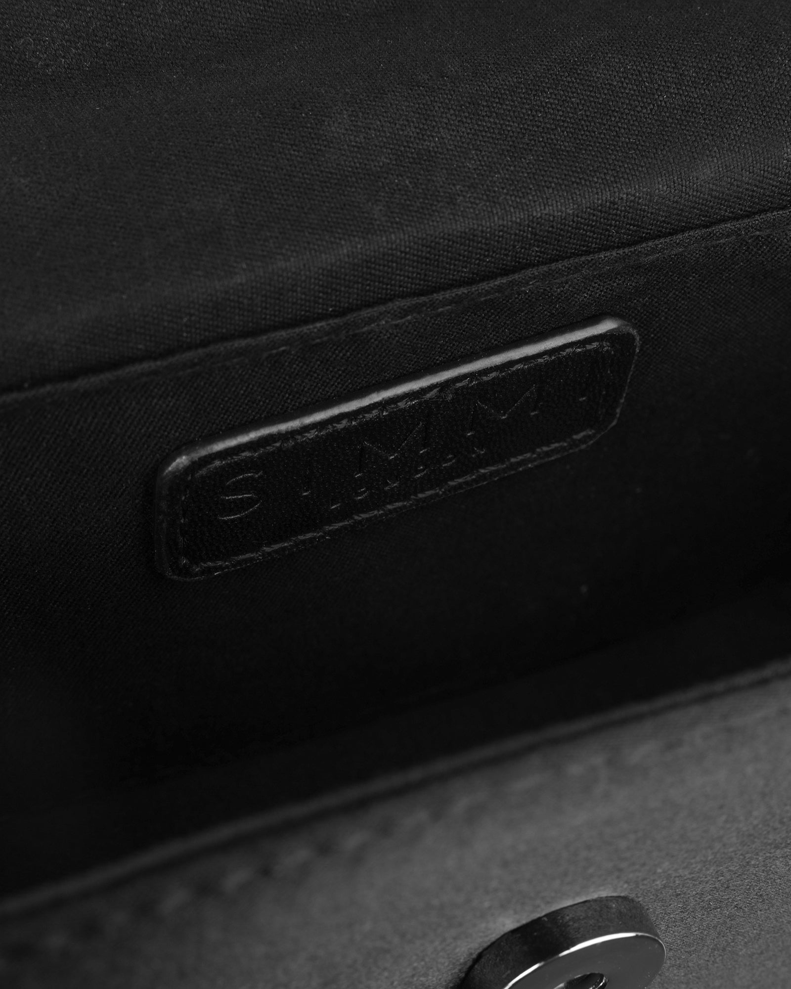 Caressa Black Satin Bow Detail Top Handle bag