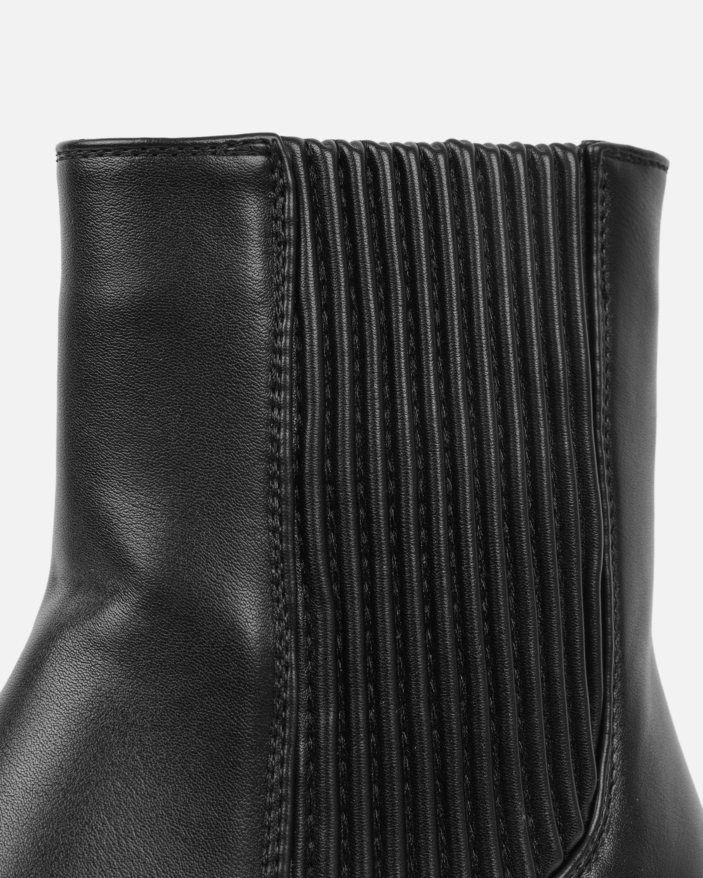 Leroy Black Flat Ankle Boots