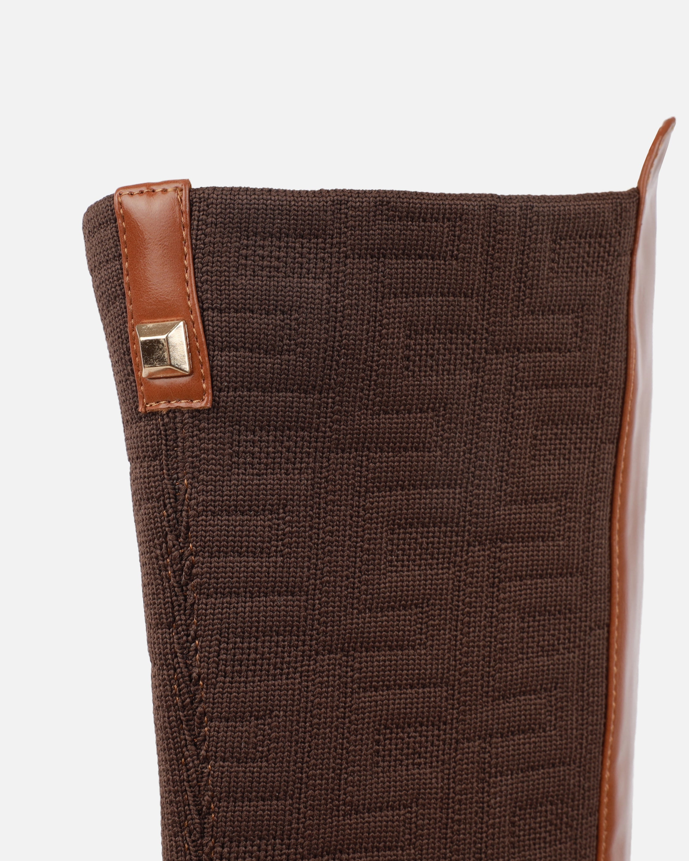 Darell Tan Flat Over The Knee Boots