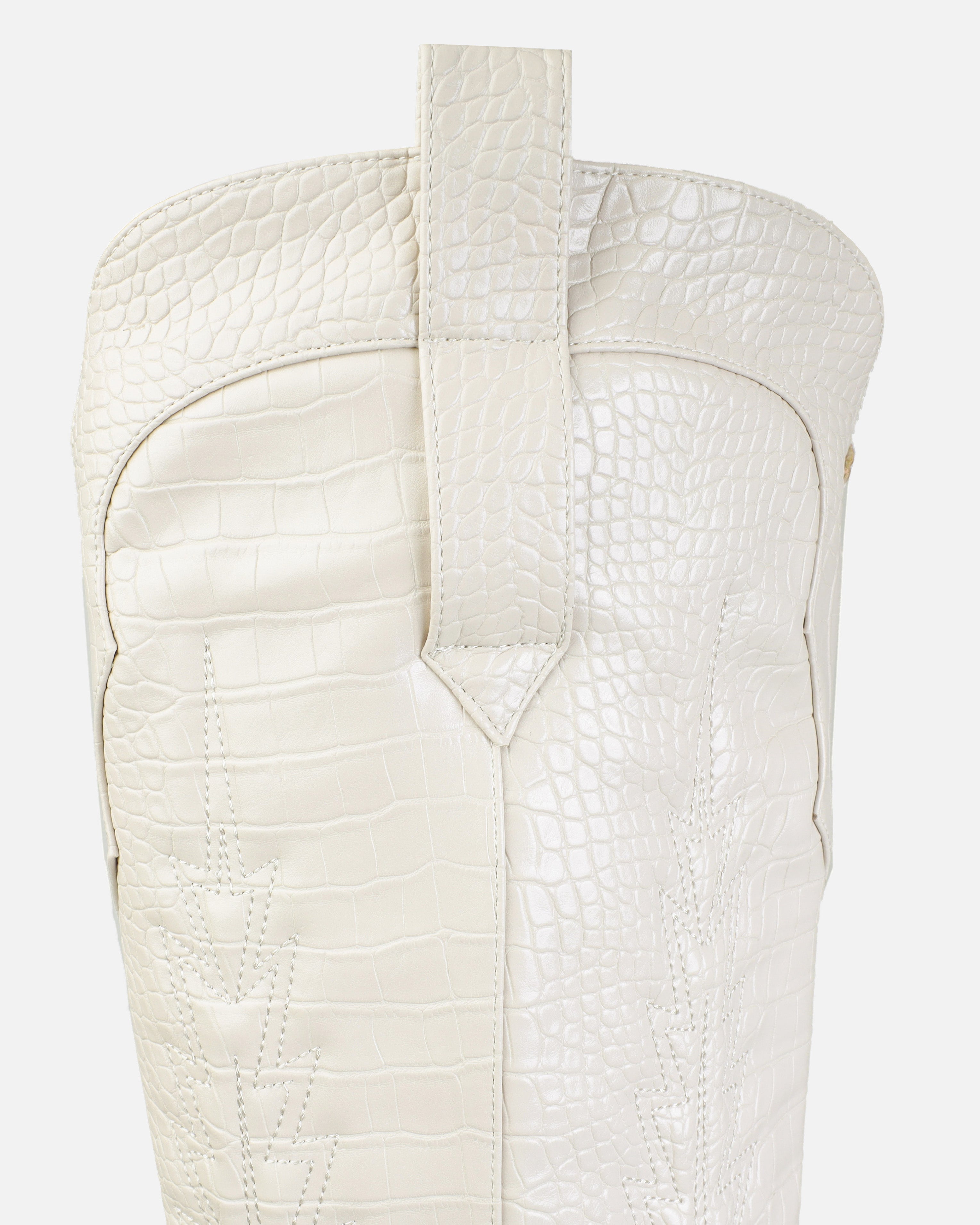 Tasha Ghouri Garcia Stone Over The Knee Western Boots