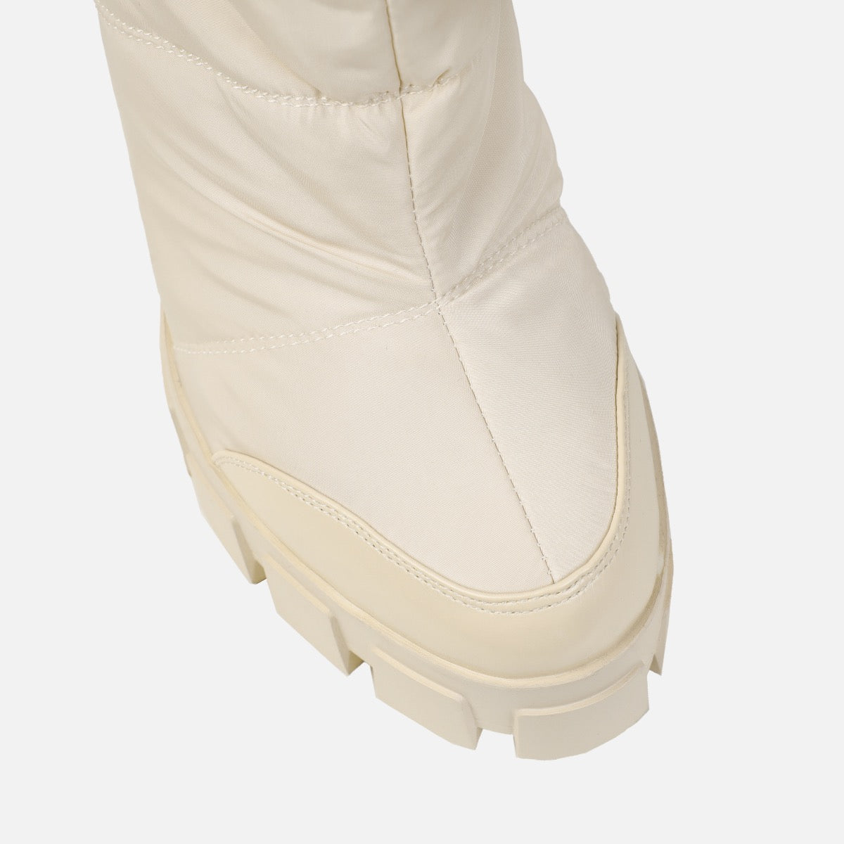 Frost Stone Padded Block Heel Boots