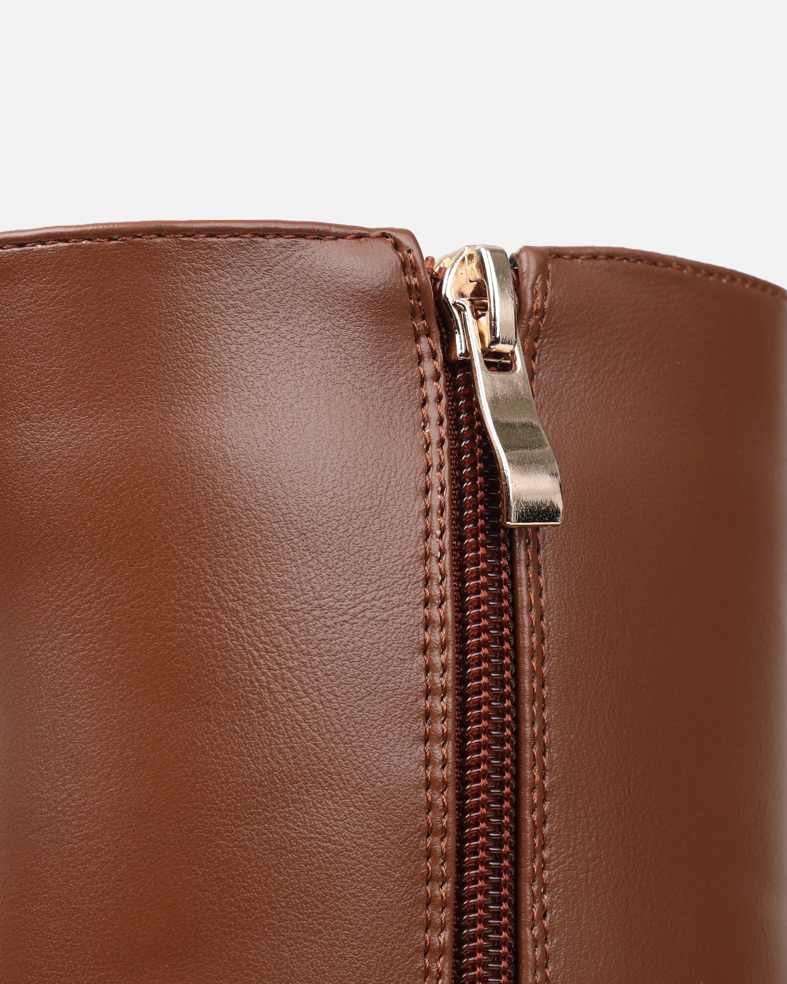 Garfield Tan Square Toe Ankle Boots