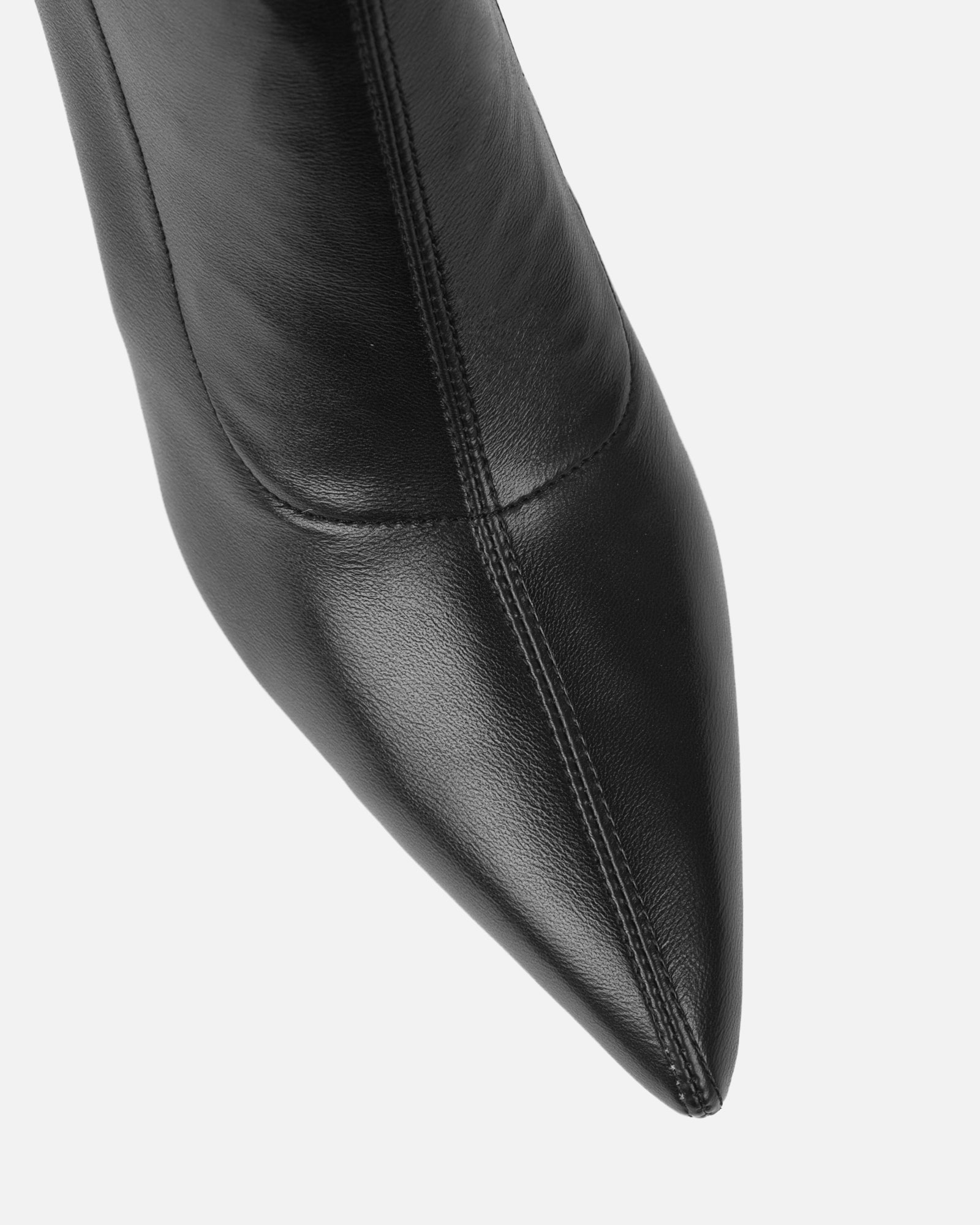 Garrett Black Stretch Sock Boots