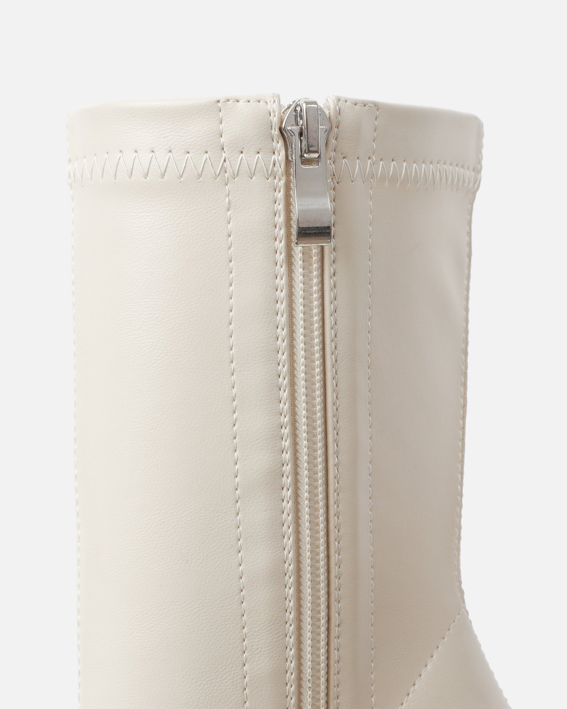 George Stone High Heeled Sock Boots With Toe Cap