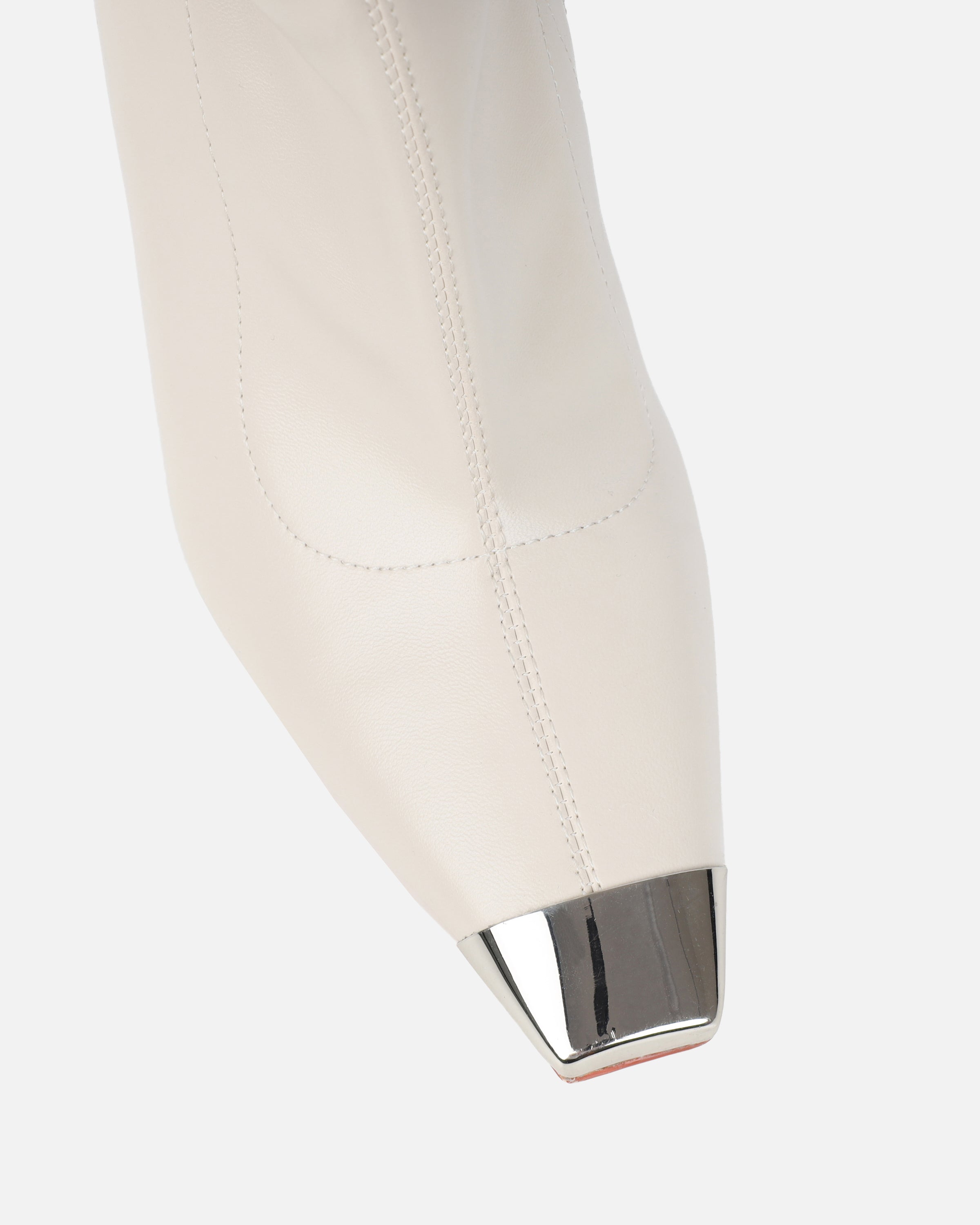 George Stone High Heeled Sock Boots With Toe Cap