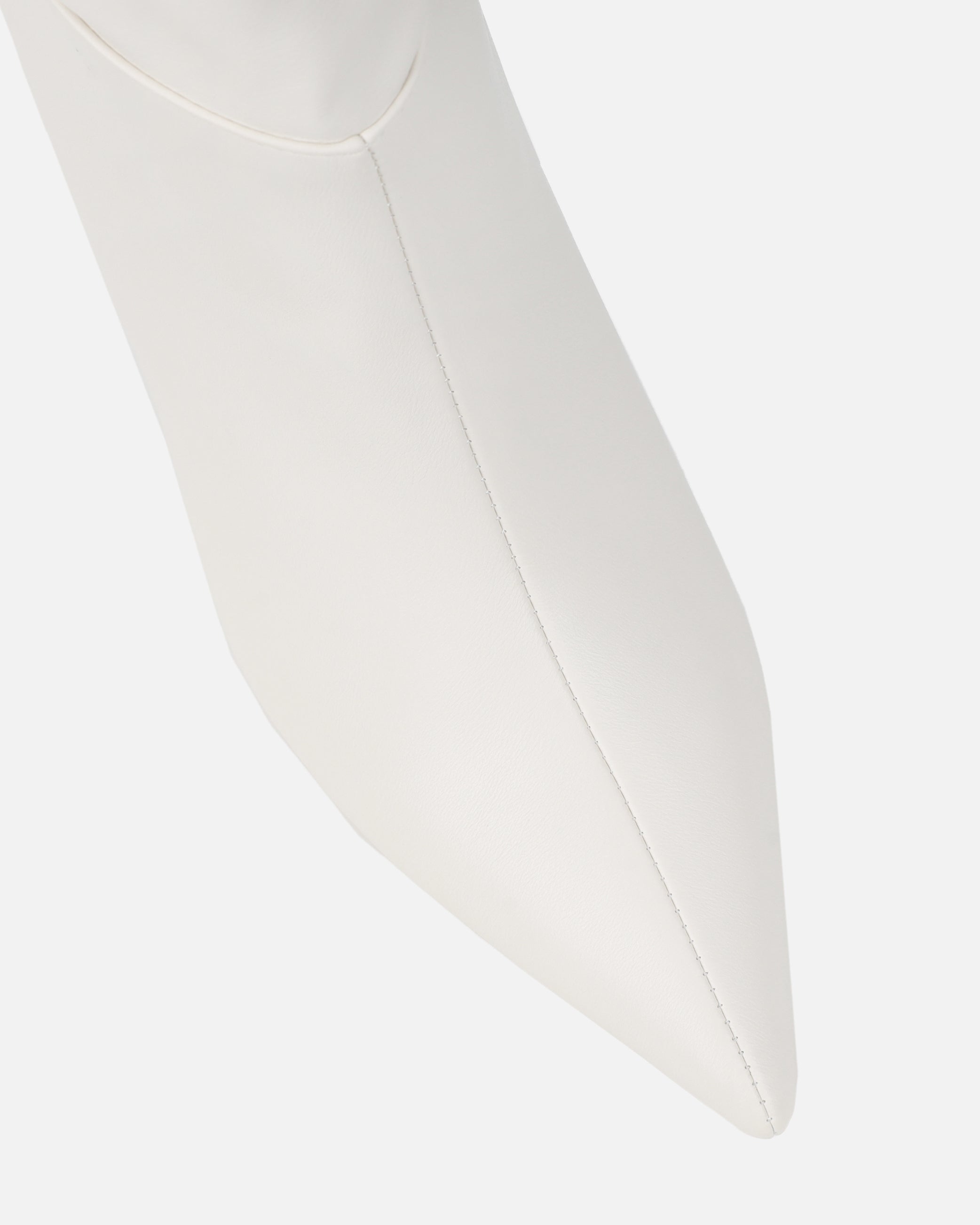 Giles Stone Ruched Stiletto Mid Calf Boots