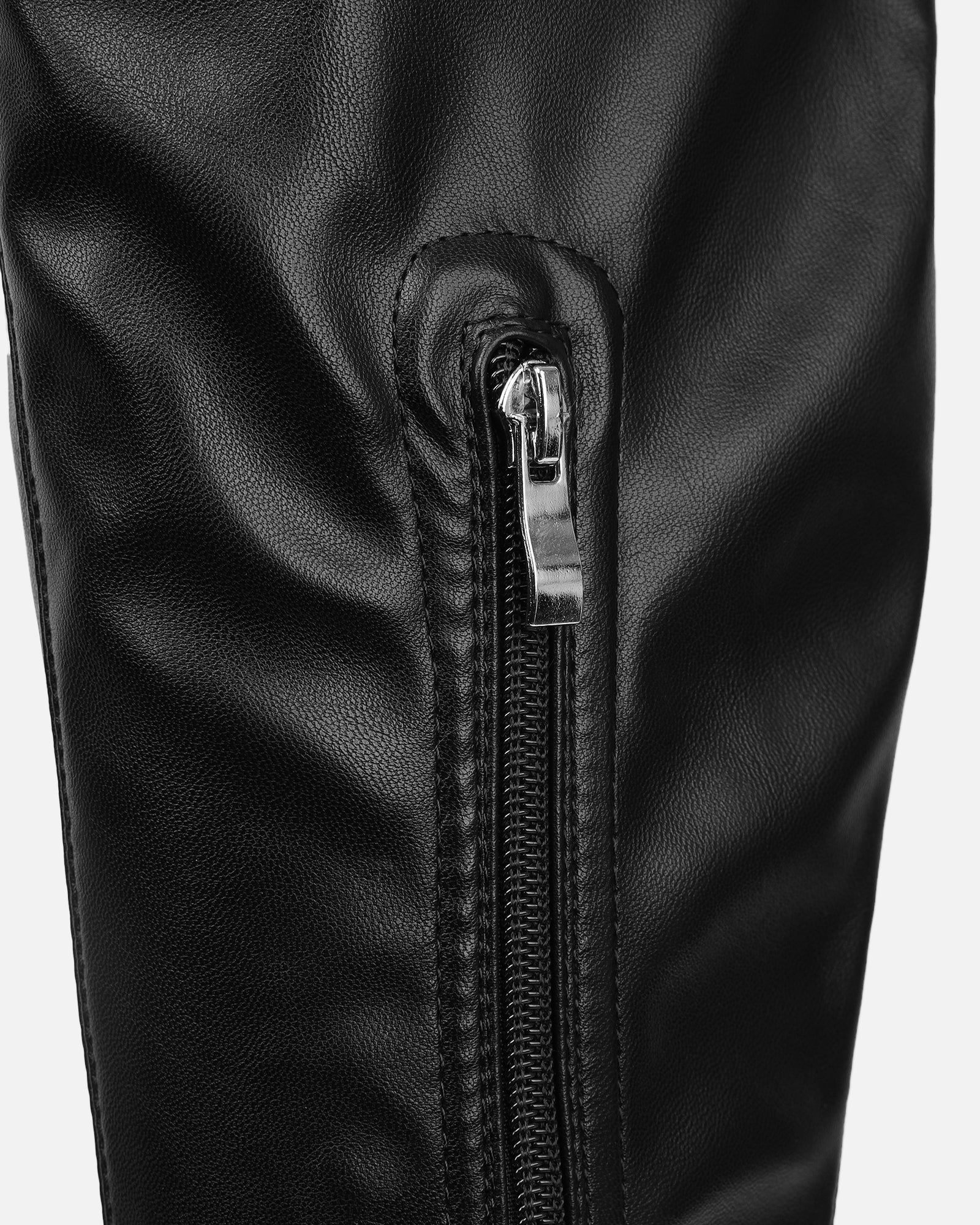 Hades Black Stretch Over The Knee Boots