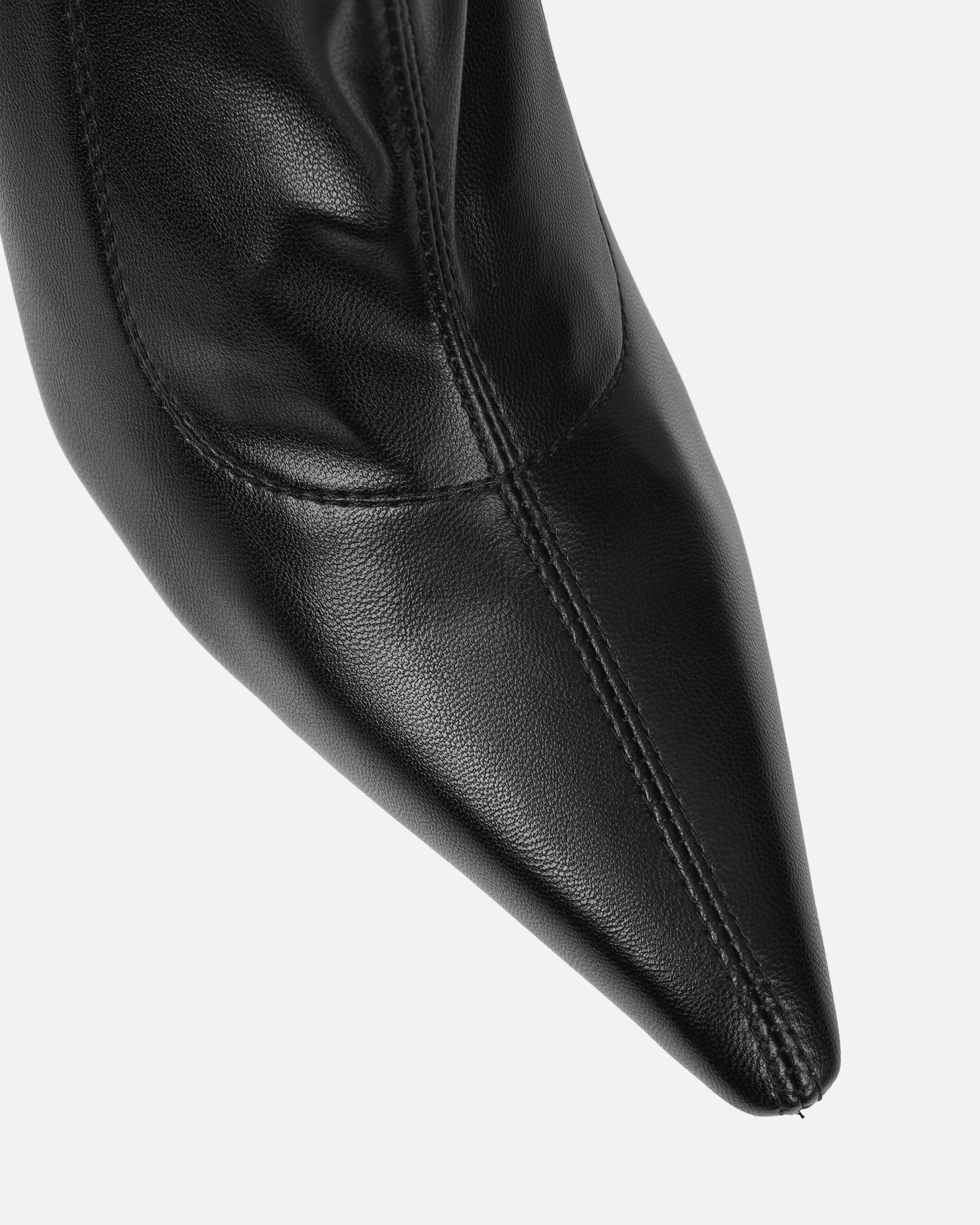 Hades Black Stretch Over The Knee Boots