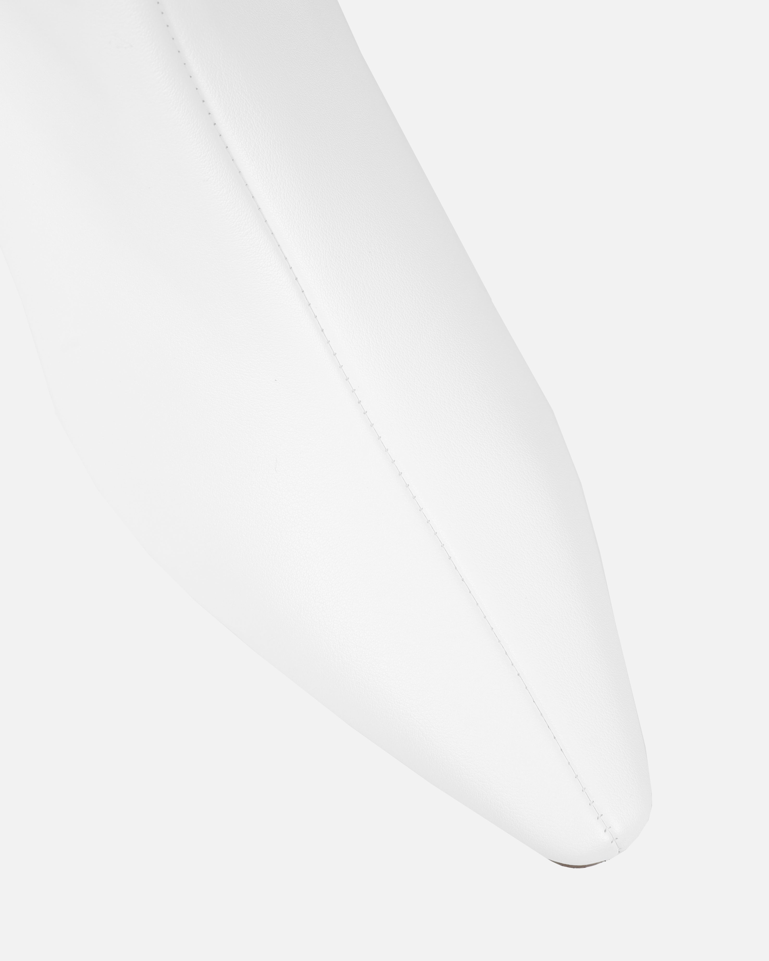 Hart white stretch knee boots