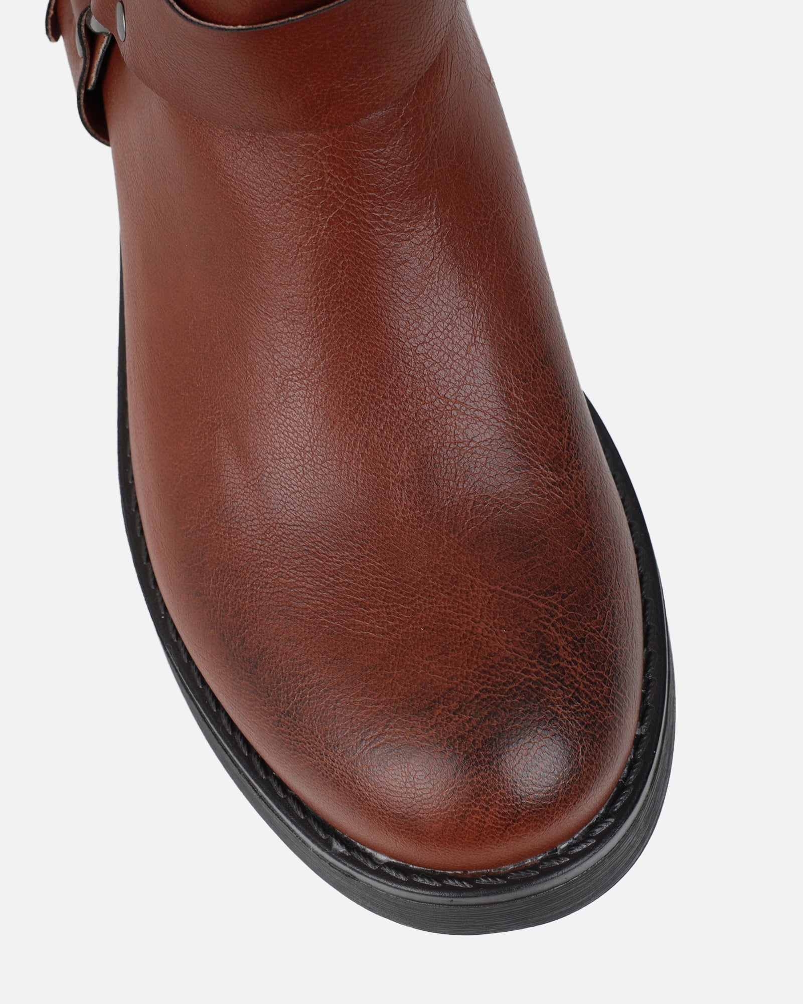 Indi Tan Short Biker Boots