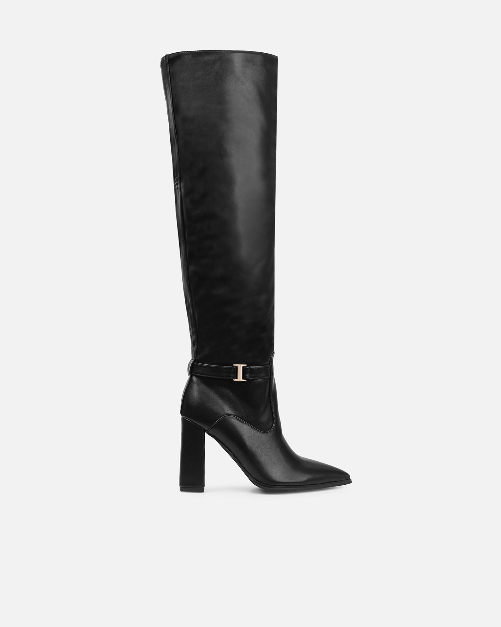 Fisher Black Over The Knee Boots