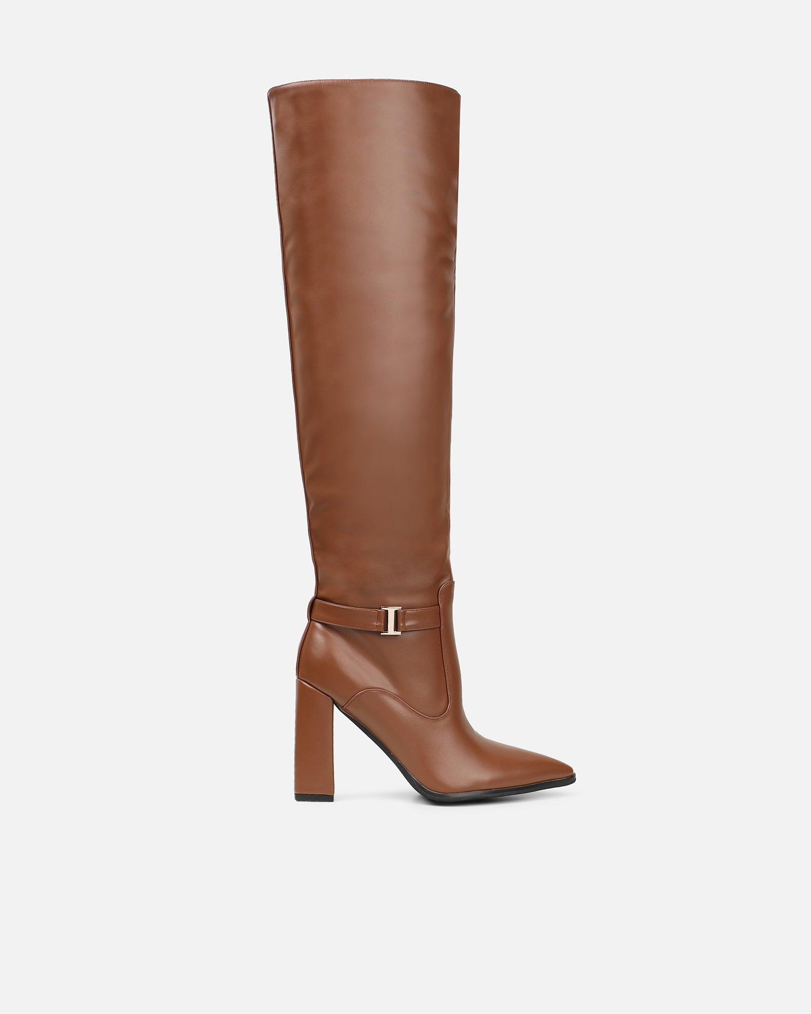 Fisher Tan Over The Knee Boots