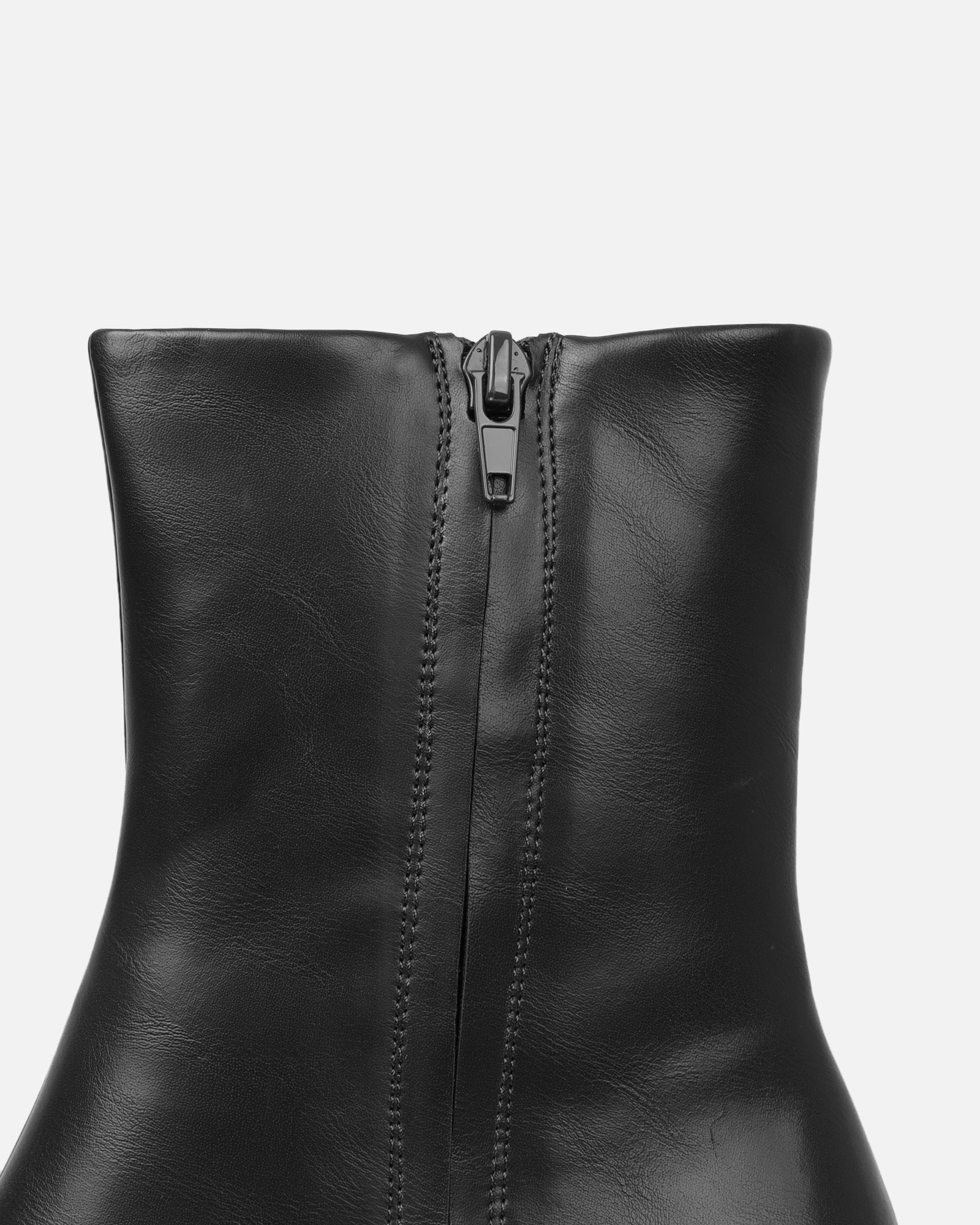 Lambert Black Low Heeled Boots