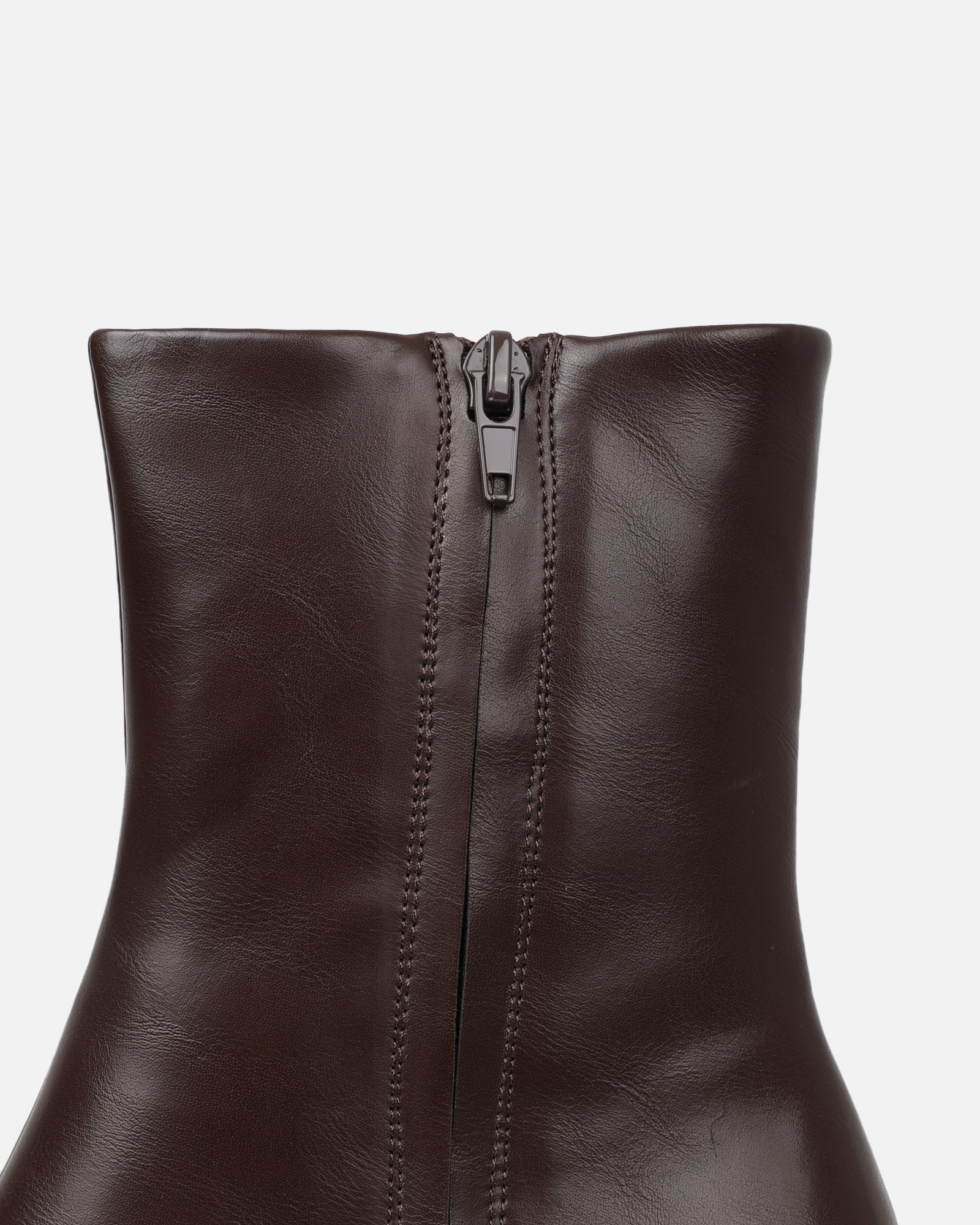 Lambert Chocolate Brown Low Heeled Boots
