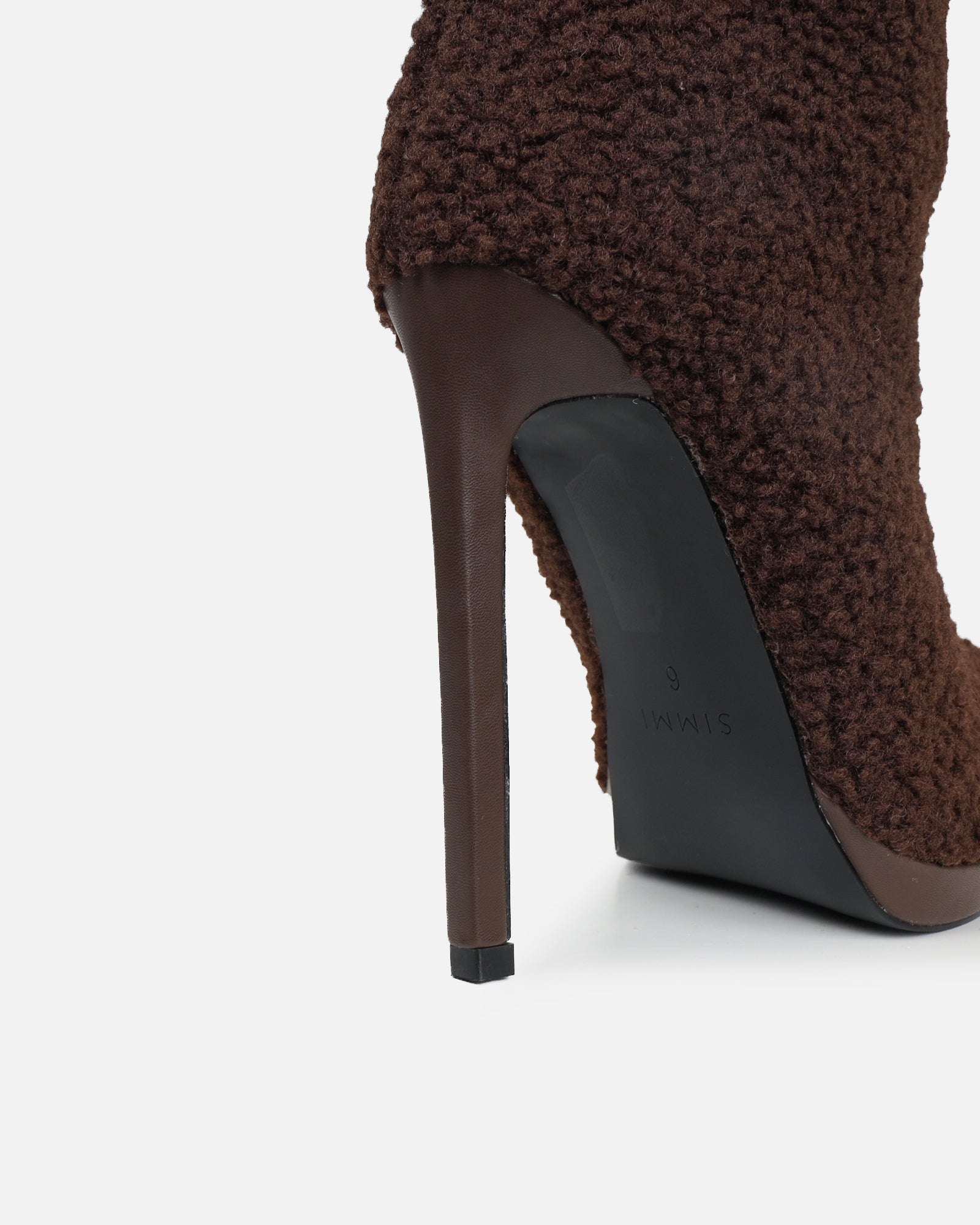 Hamilton Brown Borg Knee Boots