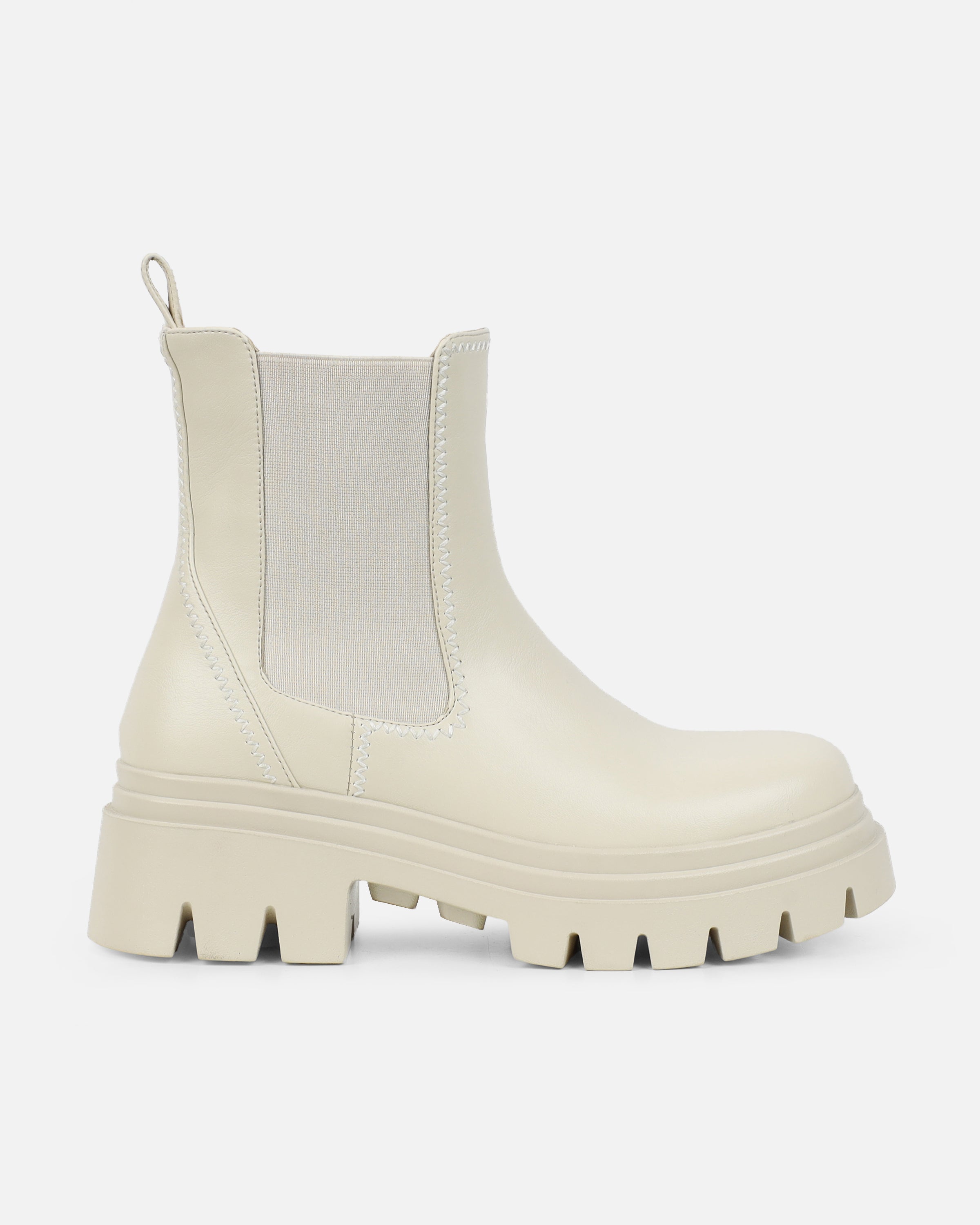 Darwen Stone Chunky Ankle Boots