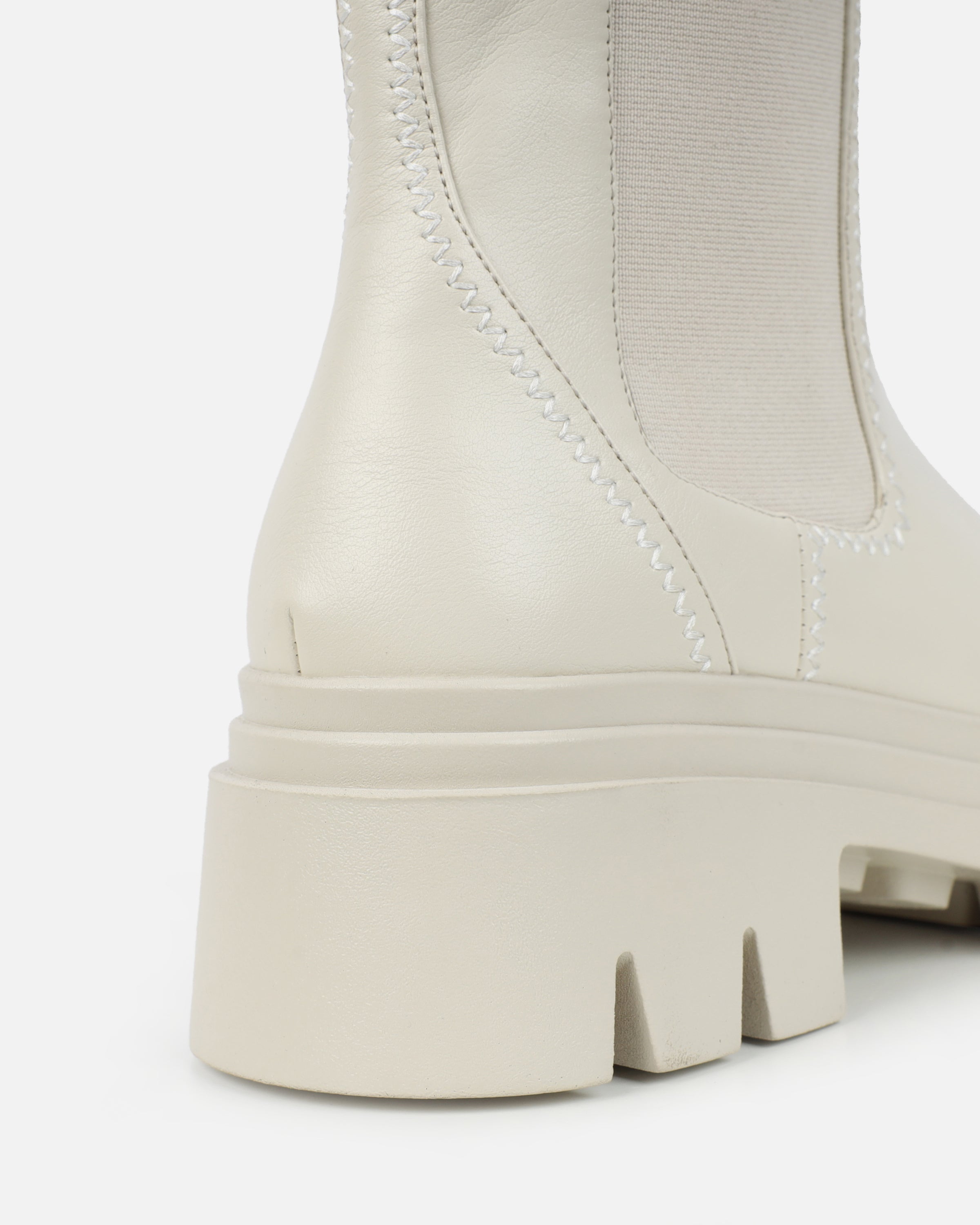 Darwen Stone Chunky Ankle Boots