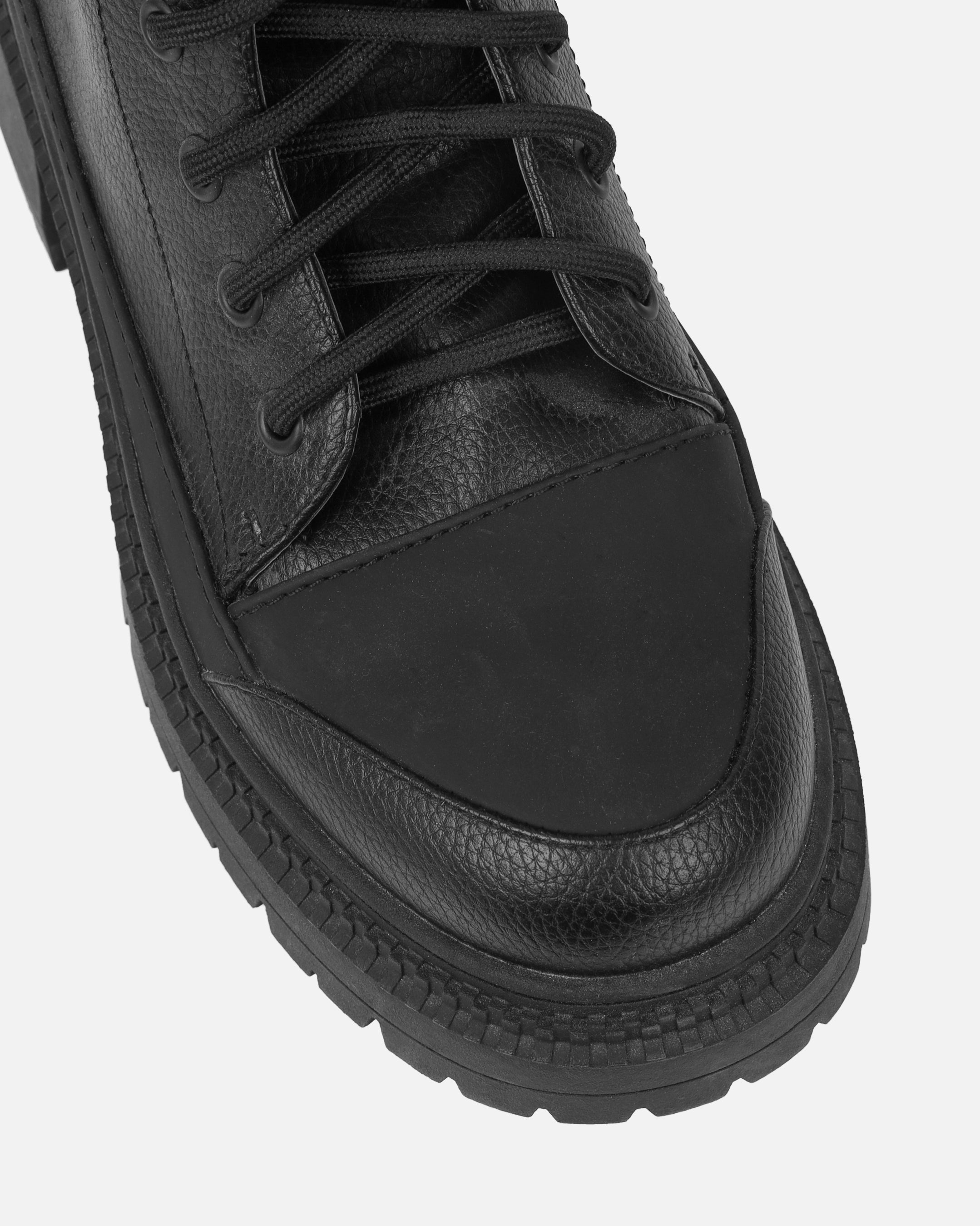 Luke Black Lace Up Chunky Boots
