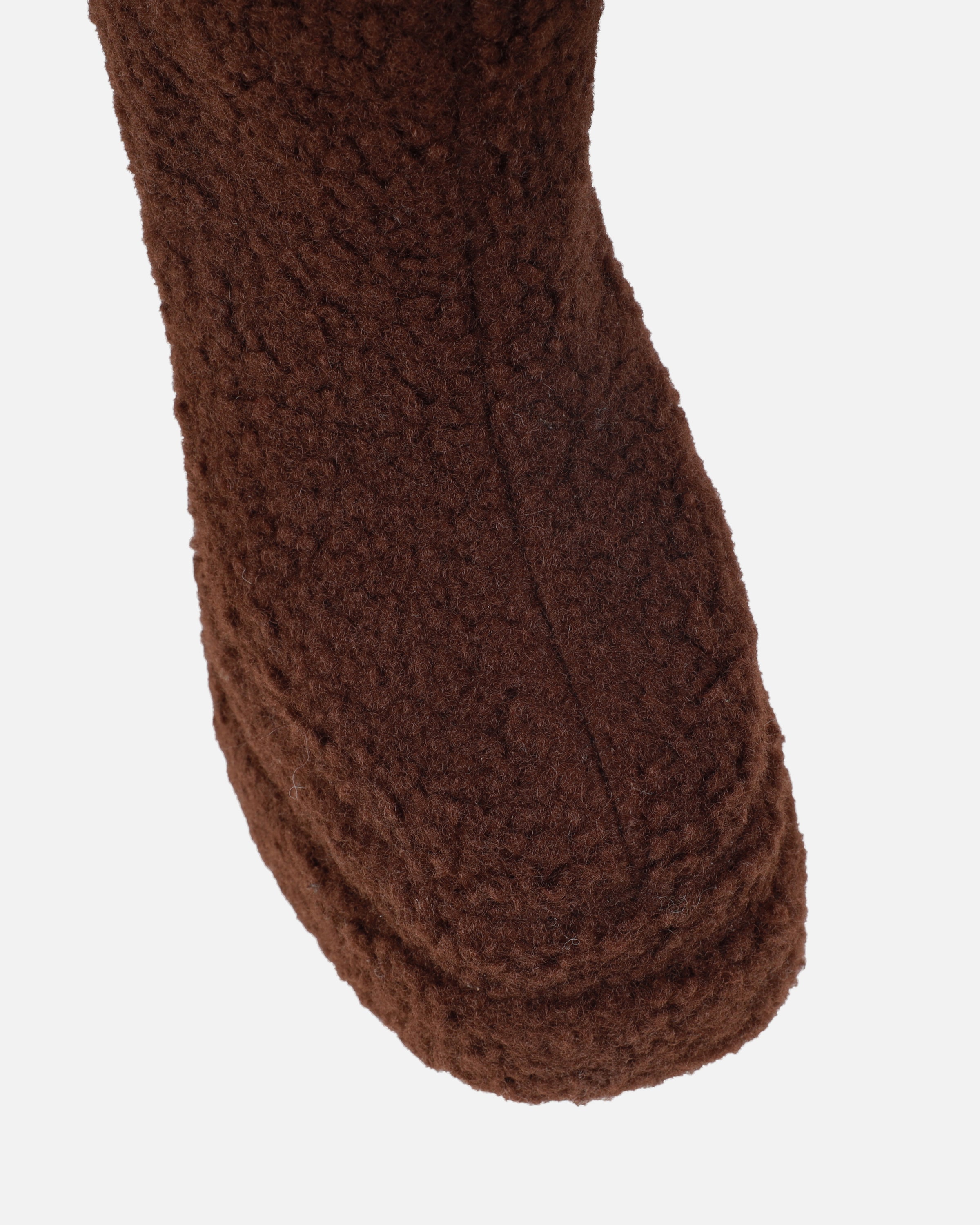 Cayman Brown Teddy Faux Fur Platform Boots