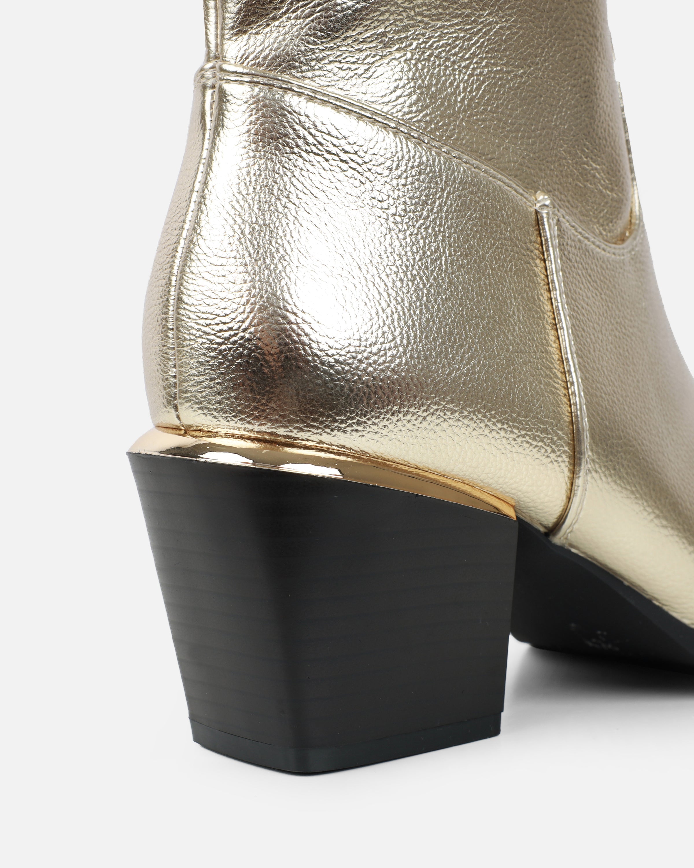 Maurice Gold Calf Western Boots