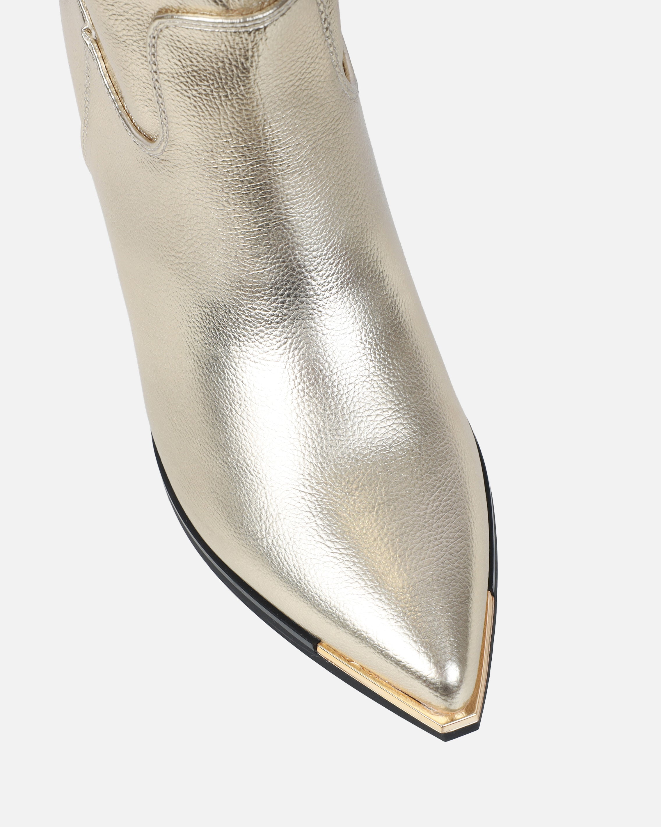 Maurice Gold Calf Western Boots