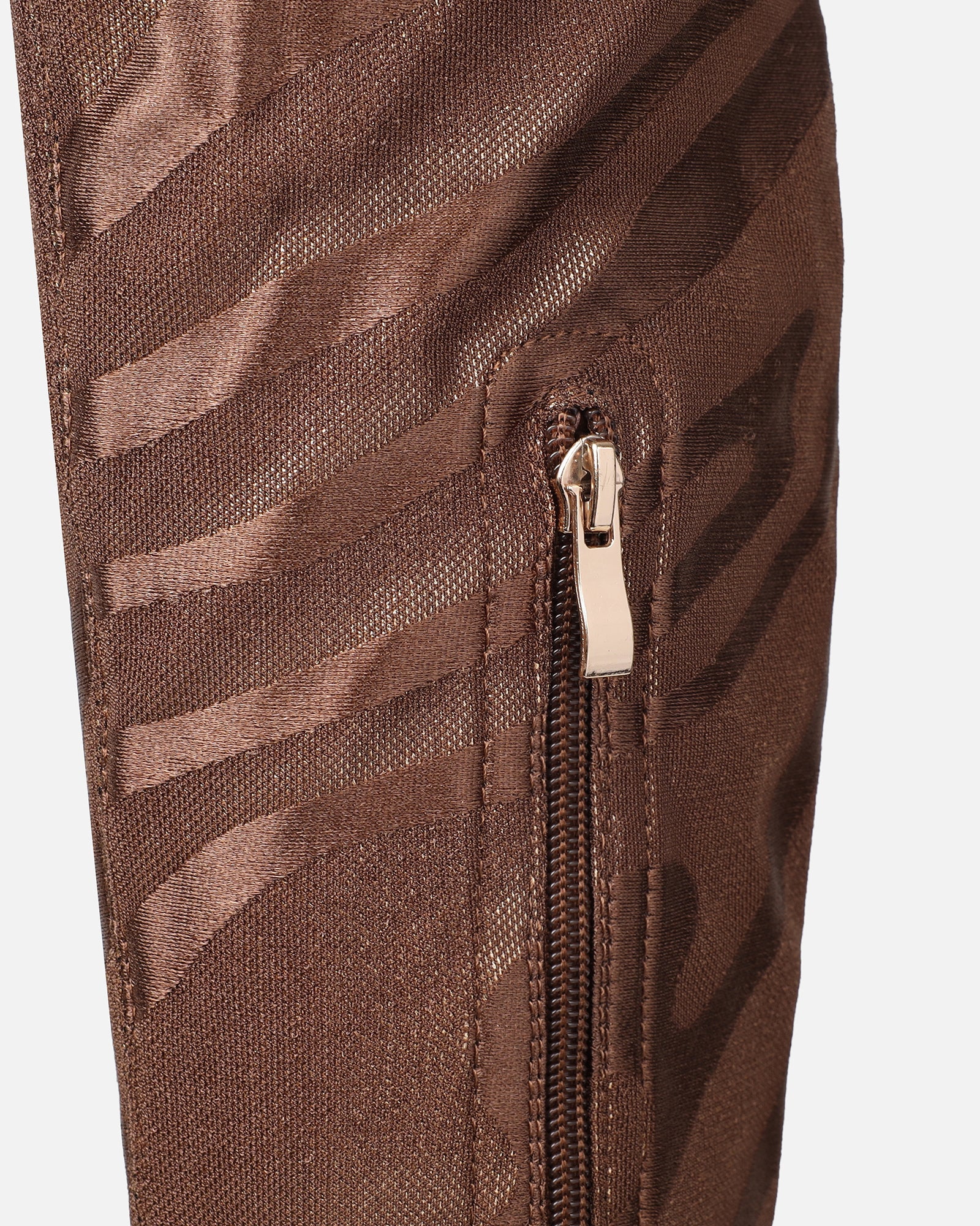 Lester brown printed stiletto over the knee boots