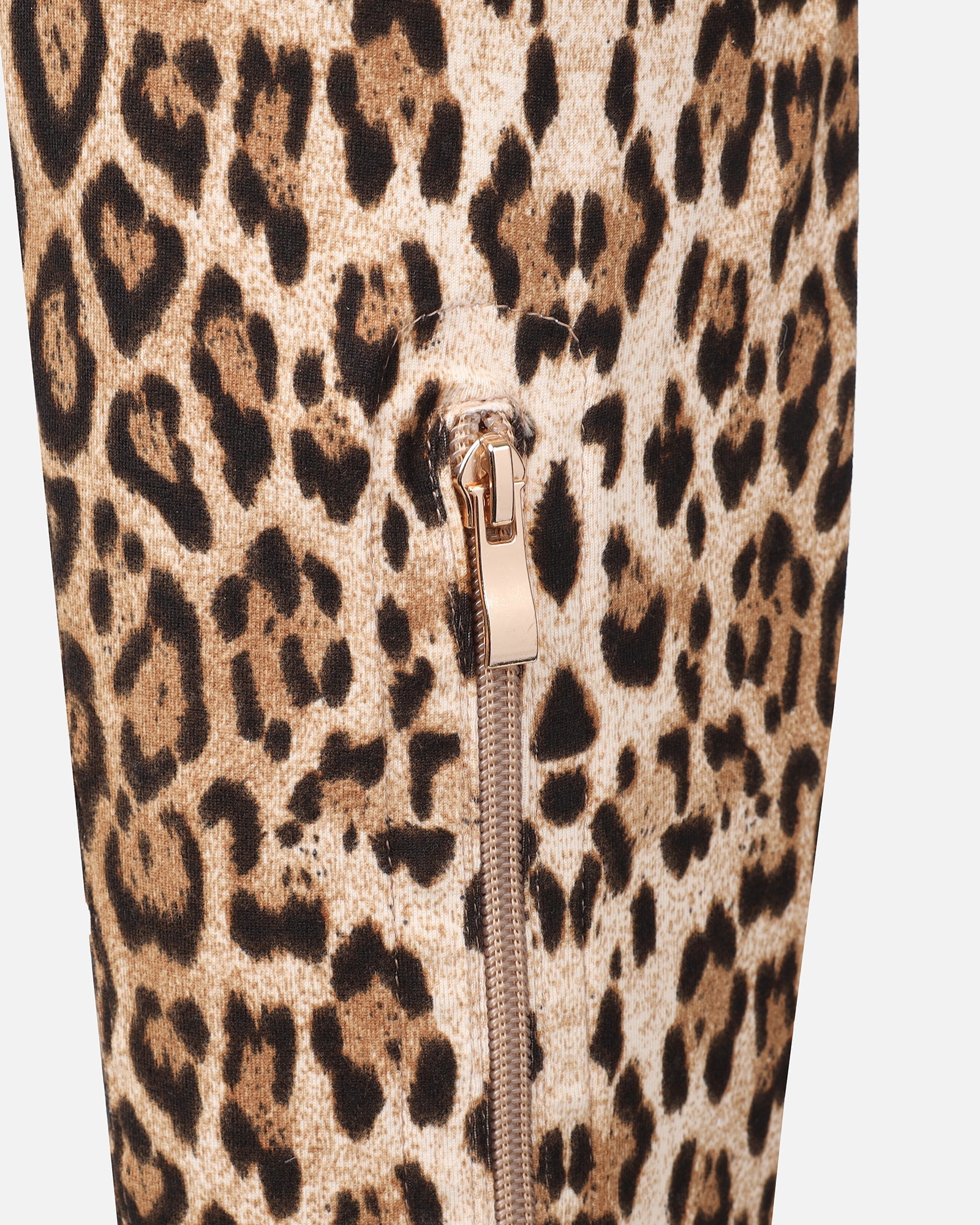 Lester leopard print stiletto over the knee boots