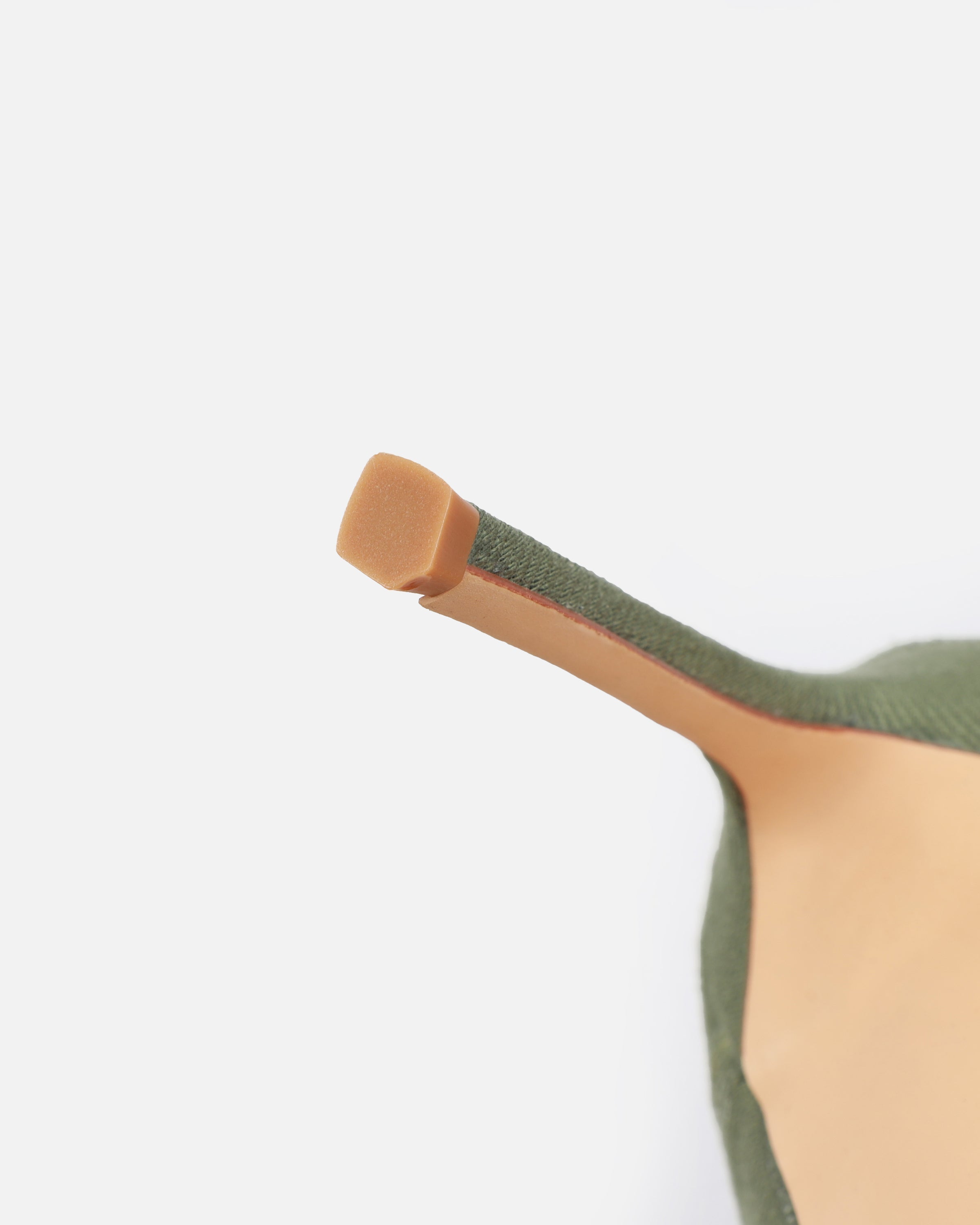 Stan Khaki Canvas Cargo Stiletto Boots